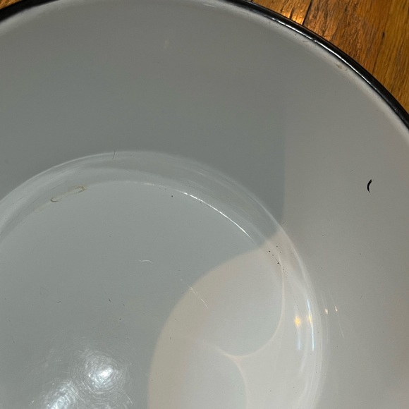 Vintage BERGGREN Enamel Pot With Lid Handles Swedish Cookware Floral Design - Picture 5 of 8